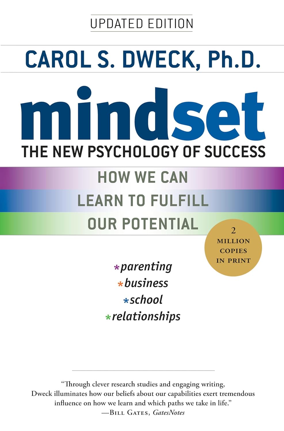 Mindset: The New Psychology of Success by Carol Dweck