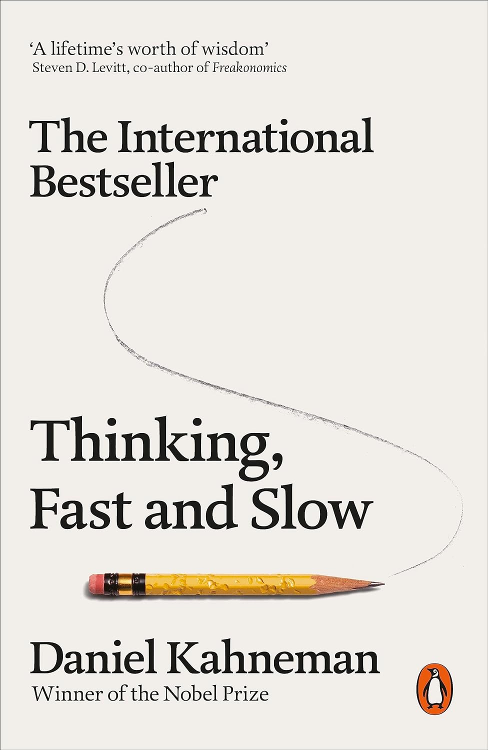 Thinking Fast and Slow book by Daniel Kahneman